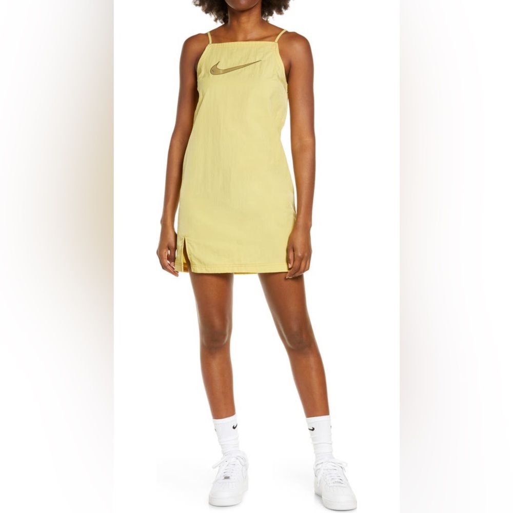 NIKE camisole yellow dress